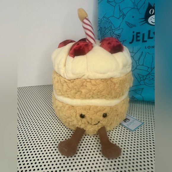 Jellycat Other - Jellycat Amuseables Birthday Cake and bag